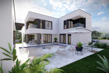 TOP NEKRETNINA - ZADAR ZATON - NOVA VILLA U IZGRADNJI