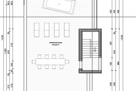 VIR - PENTHOUSE SA KROVNOM TERASOM - 2 KAT - 109 m2