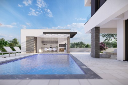 TOP NEKRETNINA - ZADAR ZATON - NOVA VILLA U IZGRADNJI