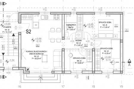 NEWLY-BUILT FLAT (76m2) - PLOVANIJA, ZADAR (S2)