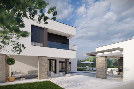 TOP NEKRETNINA - ZADAR ZATON - NOVA VILLA U IZGRADNJI