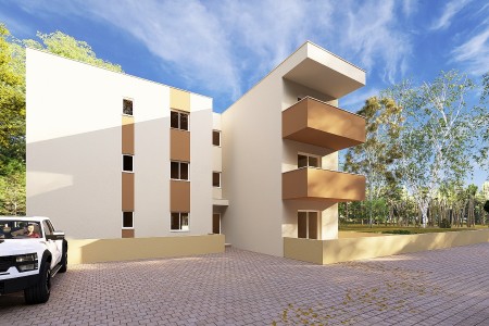 Zadar Sinjoretovo - S 2 - Dvosoban stan s vrtom 