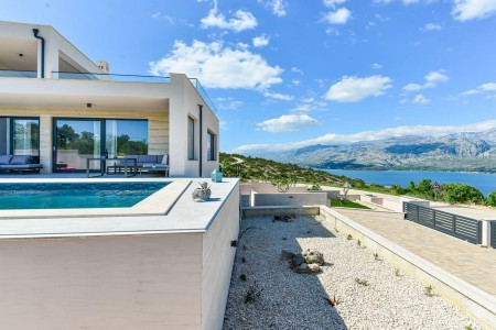 VINJERAC - MODERN LUXURY VILLA FOR SALE - FULLY FURNISHED AND COMPLETELY EQUIPPED