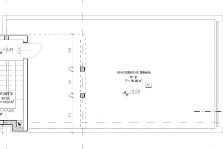 PLOVANIJA (ZADAR) PENTHOUSE 105m2 WITH ROOFTOP TERRACE NEWLY-BUILD IN 2023