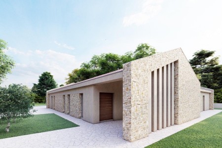 Land for sale, with building permit for a villa!