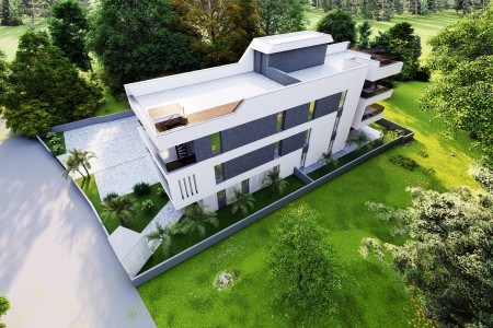 TOP LOKACIJA - ZADAR VIŠNJIK - S4 dvosoban na drugom katu sa krovnom terasom