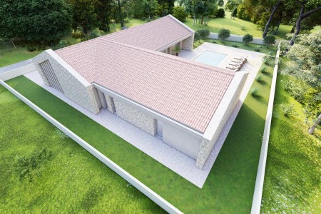 Land for sale, with building permit for a villa!