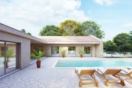 Land for sale, with building permit for a villa!