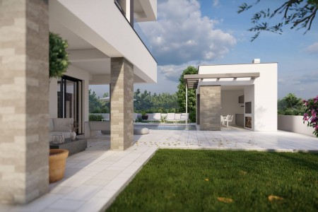 TOP NEKRETNINA - ZADAR ZATON - NOVA VILLA U IZGRADNJI
