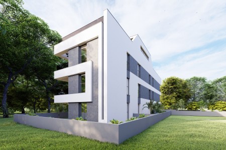 TOP LOKACIJA - ZADAR VIŠNJIK - S5 trosoban na drugom katu sa krovnom terasom