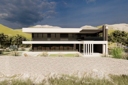 RIJETKOST ! - Ishođena pravomoćna građevinska dozvola za projekt! Murter-Čigrađa