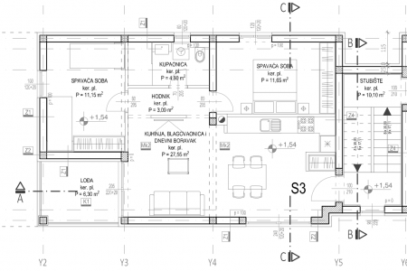 NEWLY-BUILT FLAT (71m2) - PLOVANIJA, ZADAR (S3)