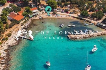 TOP GRAĐEVINSKO ZEMLJIŠTE- OTOK MURTER UVALA ČIGRAĐA - JEDINSTVENA EKSKLUZIVNA LOKACIJA