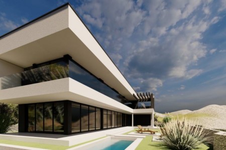 RIJETKOST ! - Ishođena pravomoćna građevinska dozvola za projekt! Murter-Čigrađa