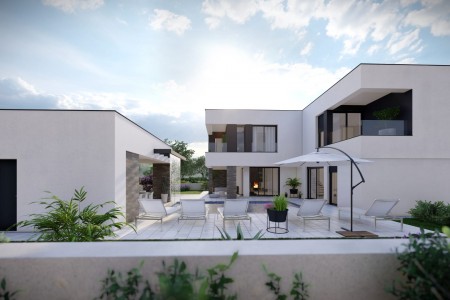 TOP NEKRETNINA - ZADAR ZATON - NOVA VILLA U IZGRADNJI